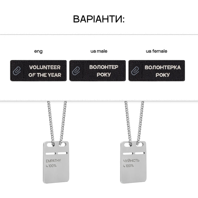 Набір Волонтера року - RBTNK Ukraine