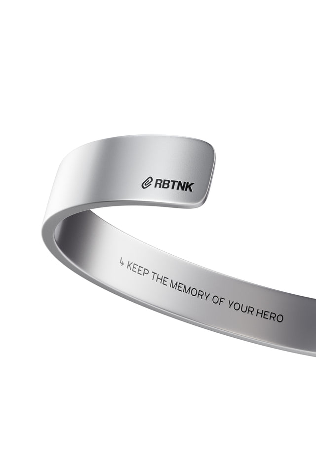 Браслет сталевий з власним гравіюванням - RBTNK Ukraine