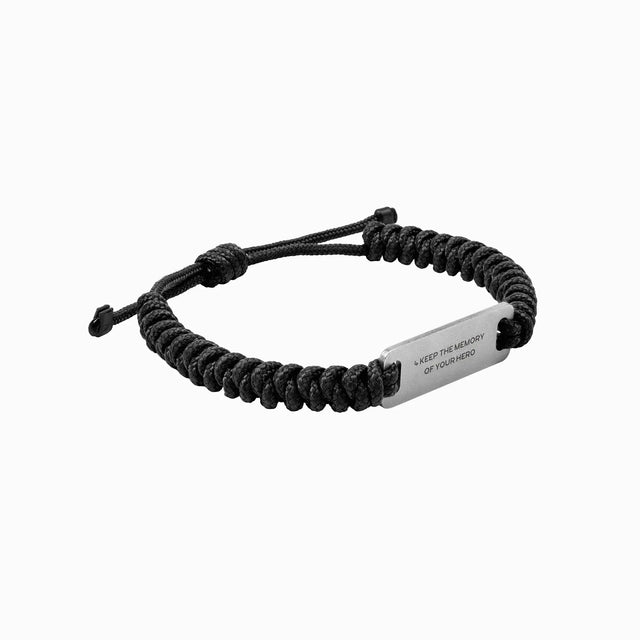Paracord Bracelet with Custom Engraving