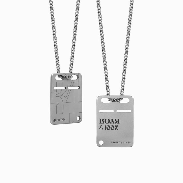 Steel tag "Volia 100%" | Independence Day of Ukraine: 34th Anniversary Edition